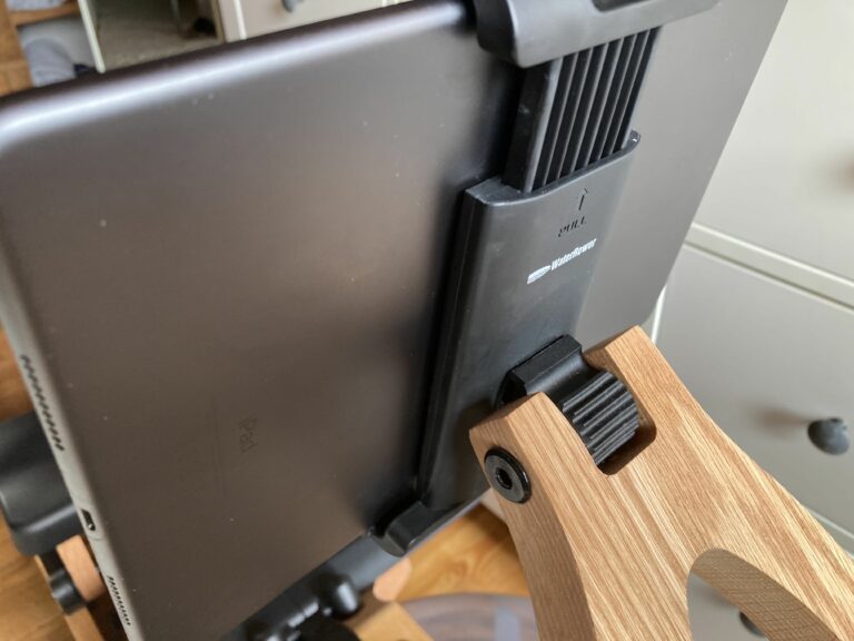 iPad Waterrower Halterung